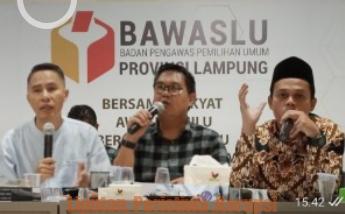 Intruksi Keras Bawaslu Provinsi Lampung Untuk Bawaslu Kabupaten/Kota